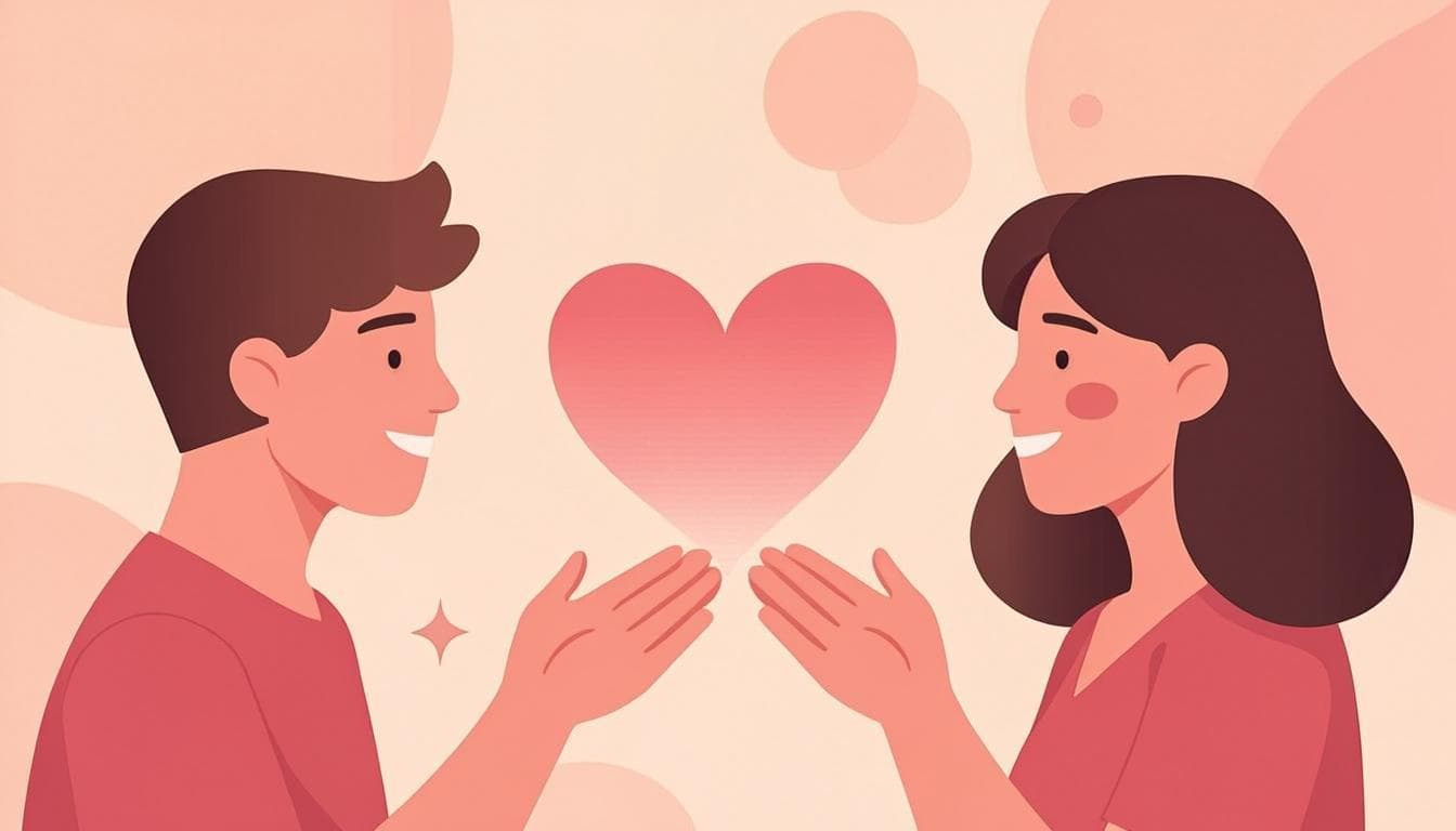Concept illustration of connection and trust